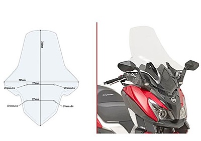 KAPPA SYM SCREEN TRANSPARENT 7056DTK