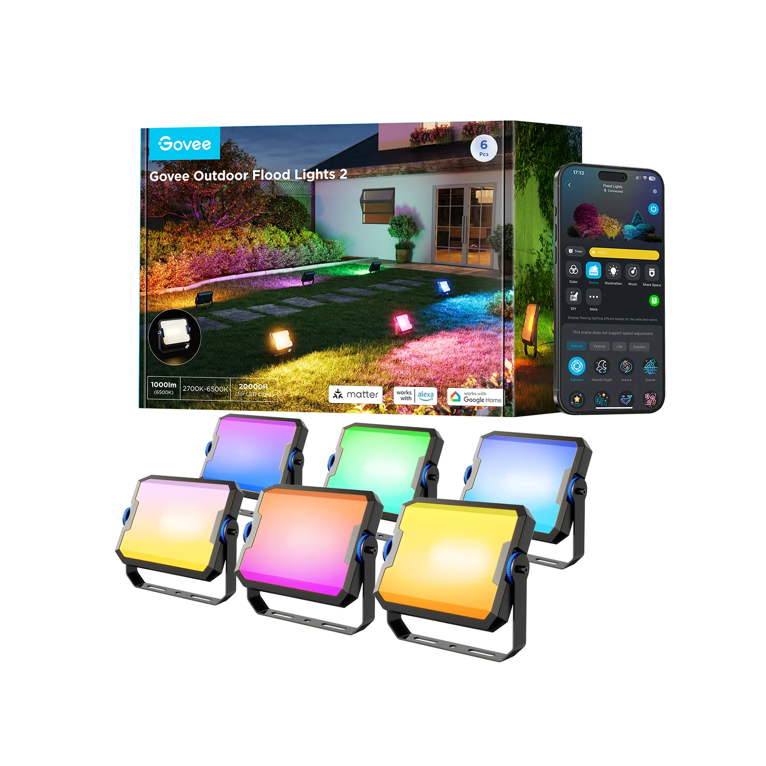 Govee Outdoor Flood Lights 2