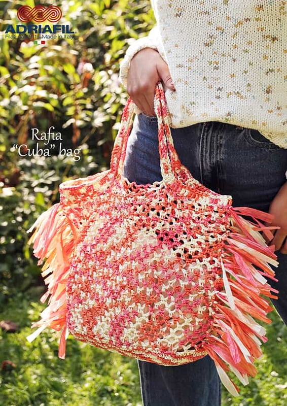 Borsa Cuba fatta con la Rafia Borsa Cuba fatta con la Rafia