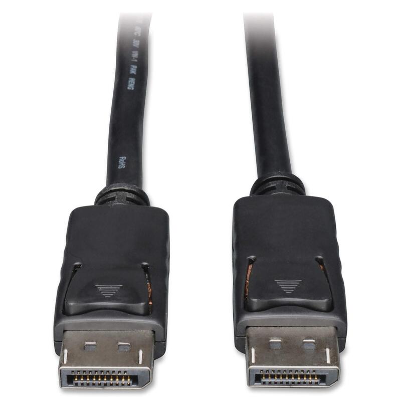 Tripp Lite DisplayPort to DisplayPort Cable with Latches (M/M)