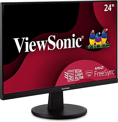 ViewSonic VA2247-MH / VA2447-MH Full HD 1080p Monitor with 100Hz, FreeSync, Eye Care