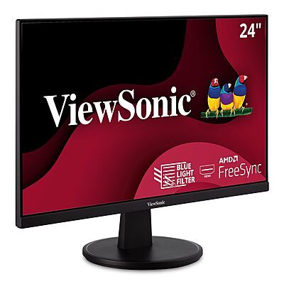 ViewSonic VA2247-MH / VA2447-MH Full HD 1080p Monitor with 100Hz, FreeSync, Eye Care
