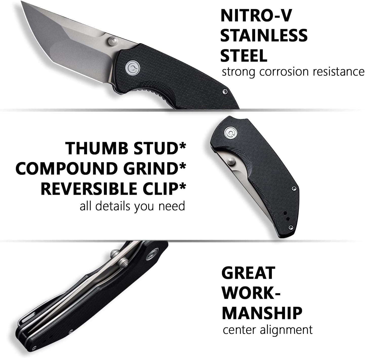 CIVIVI Thug 2 Pocket Knife C20028C