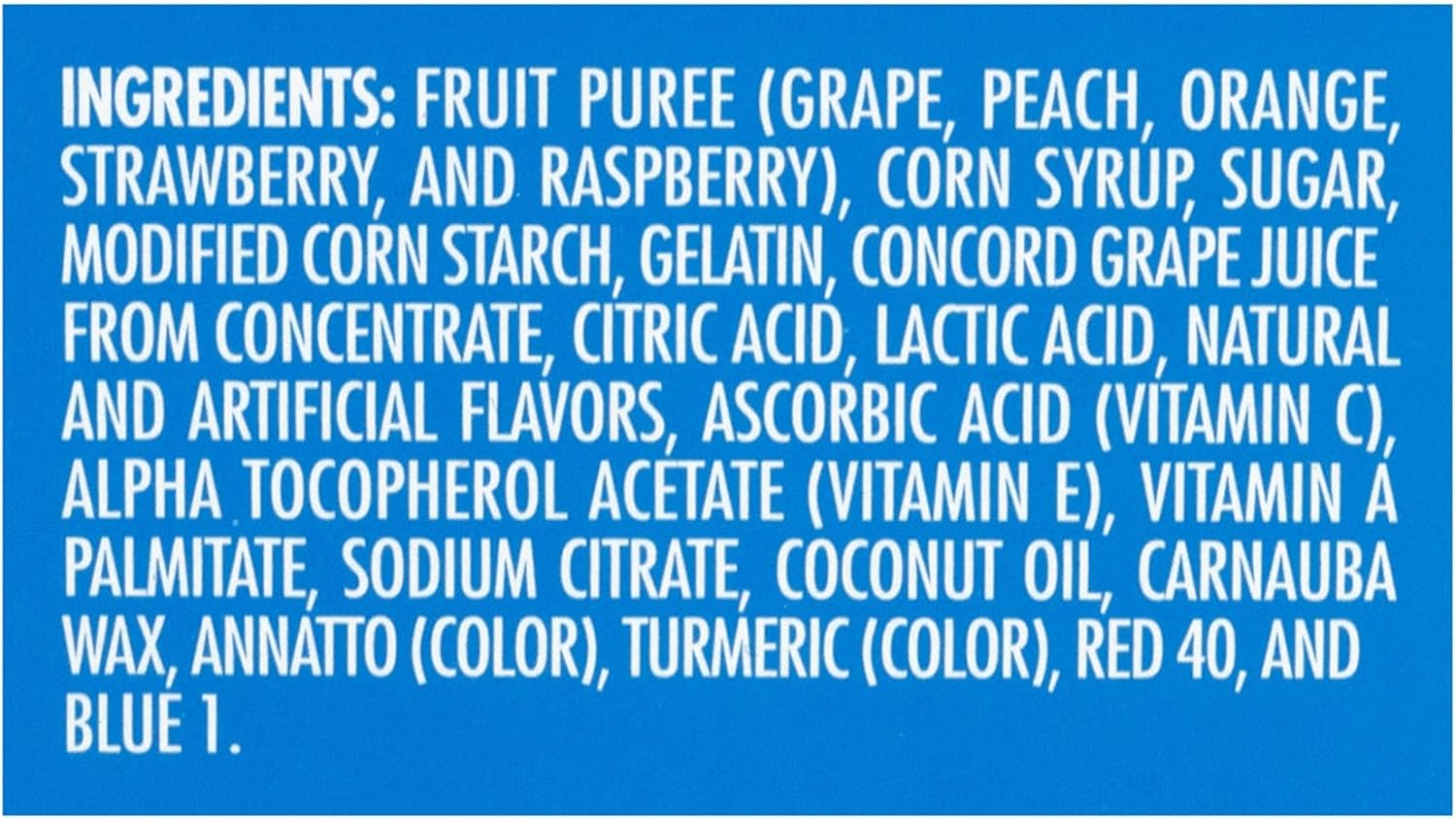 Welch's® Mixed Fruit Snacks, 0.9 oz., Box of 66 Pouches