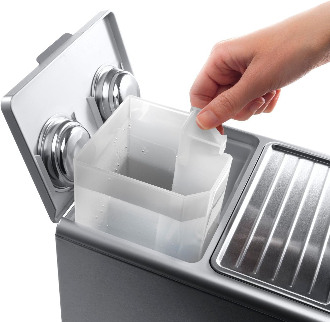 De'Longhi 15 Bar Pump Espresso and Cappuccino Machine with Premium Adjustable Frother, Stainless Steel