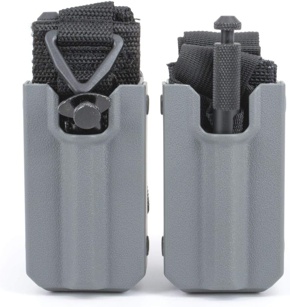 Eleven 10 Slick Front Rigid TQ Case for SOF-TT Tourniquet, Black, MOLLE Attachment