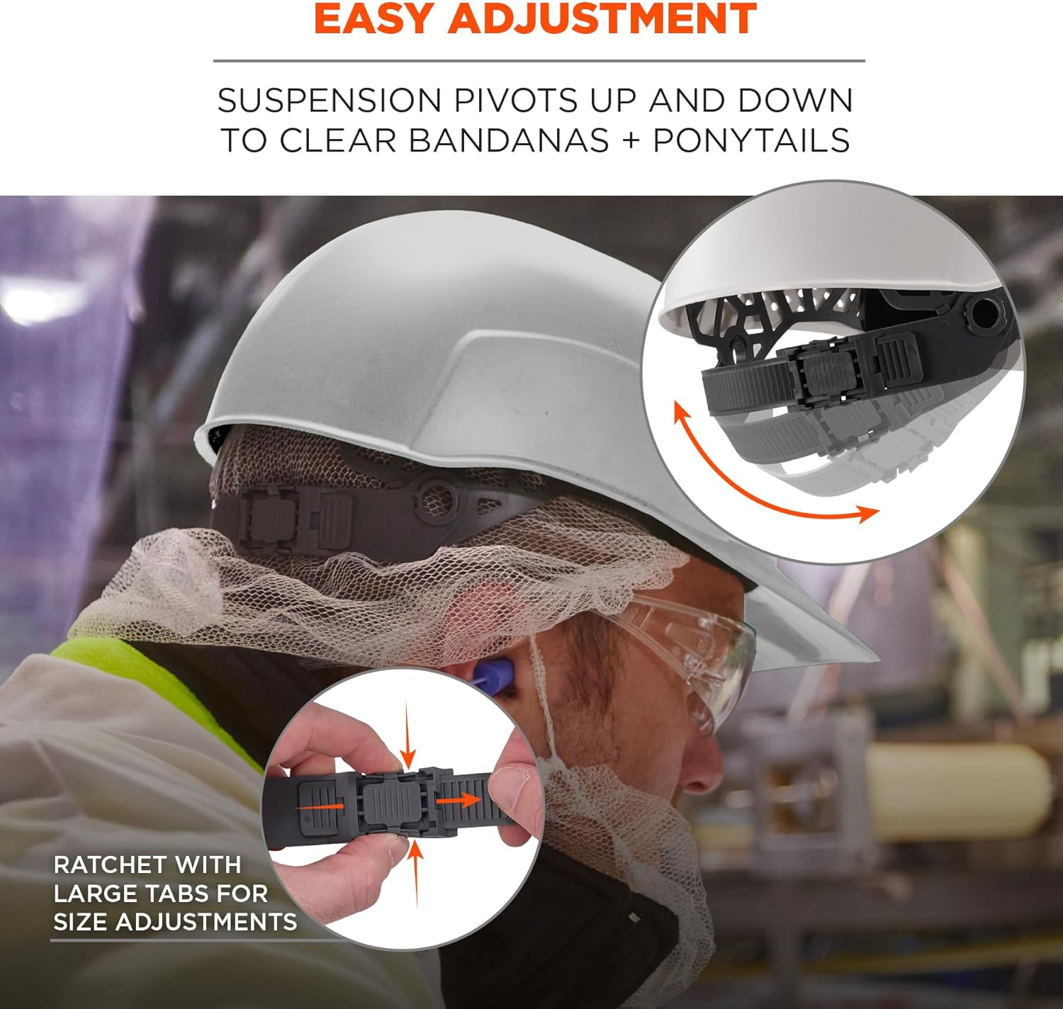 ERGODYNE Skullerz 8952 Hard Shell Bump Cap with Suspension
