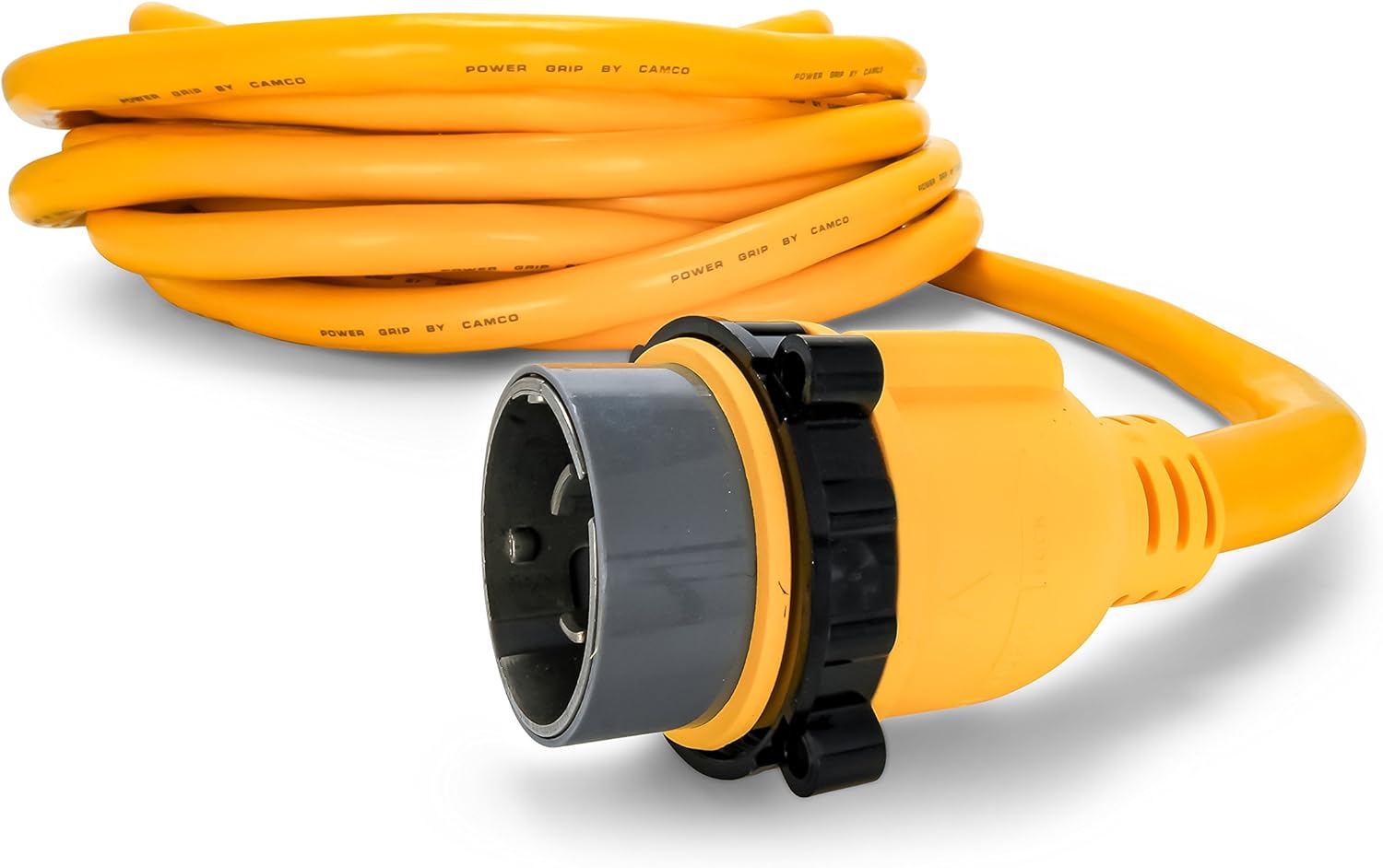 Camco PowerGrip 50 Amp Marine Power Extension Cord with Locking Adapters