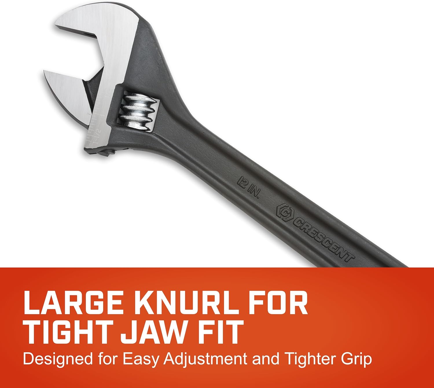 Crescent 12" Adjustable Black Oxide Wrench, Boxed - AT212BK