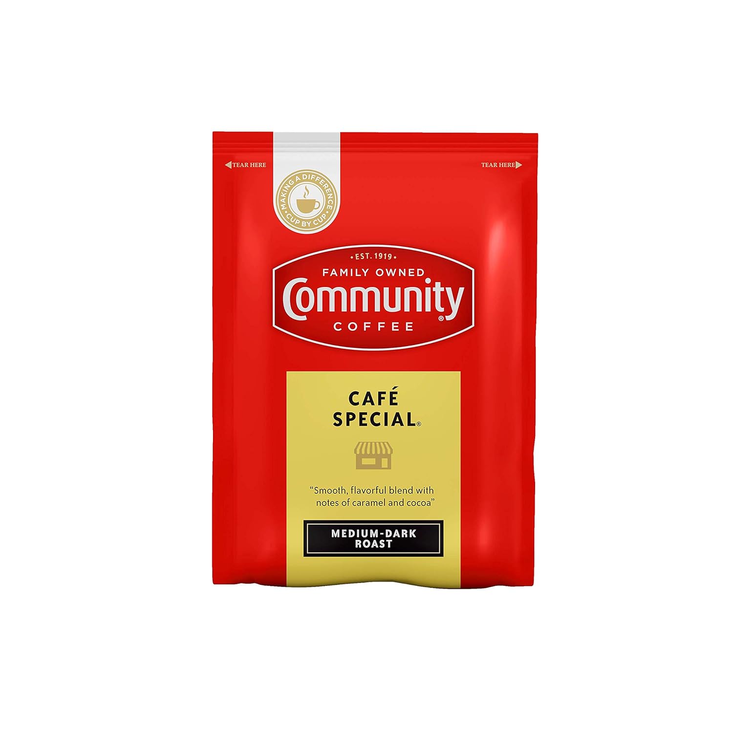 Community Coffee Pre-Measured Ground Coffee Packs
