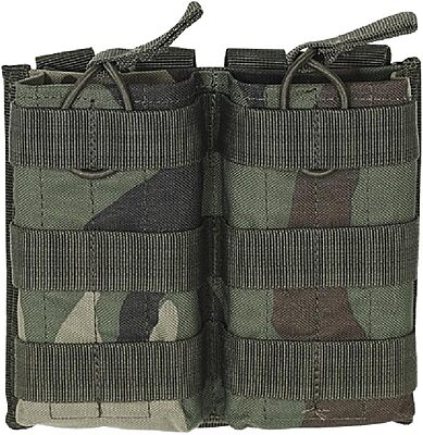 VOODOO TACTICAL M4/M16 Open-Top MOLLE Mag Pouch with Bungee System
