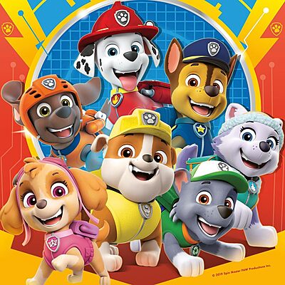 Paw Patrol 49 Piece Jigsaw Puzzle 3 Pack
