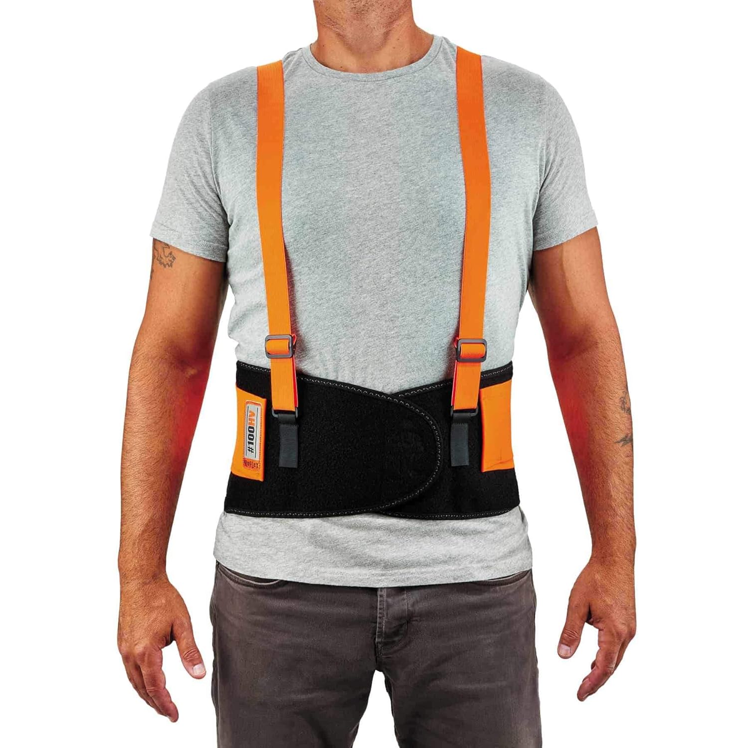 Ergodyne ProFlex 100HV Hi-Vis Spandex Back Support Belt