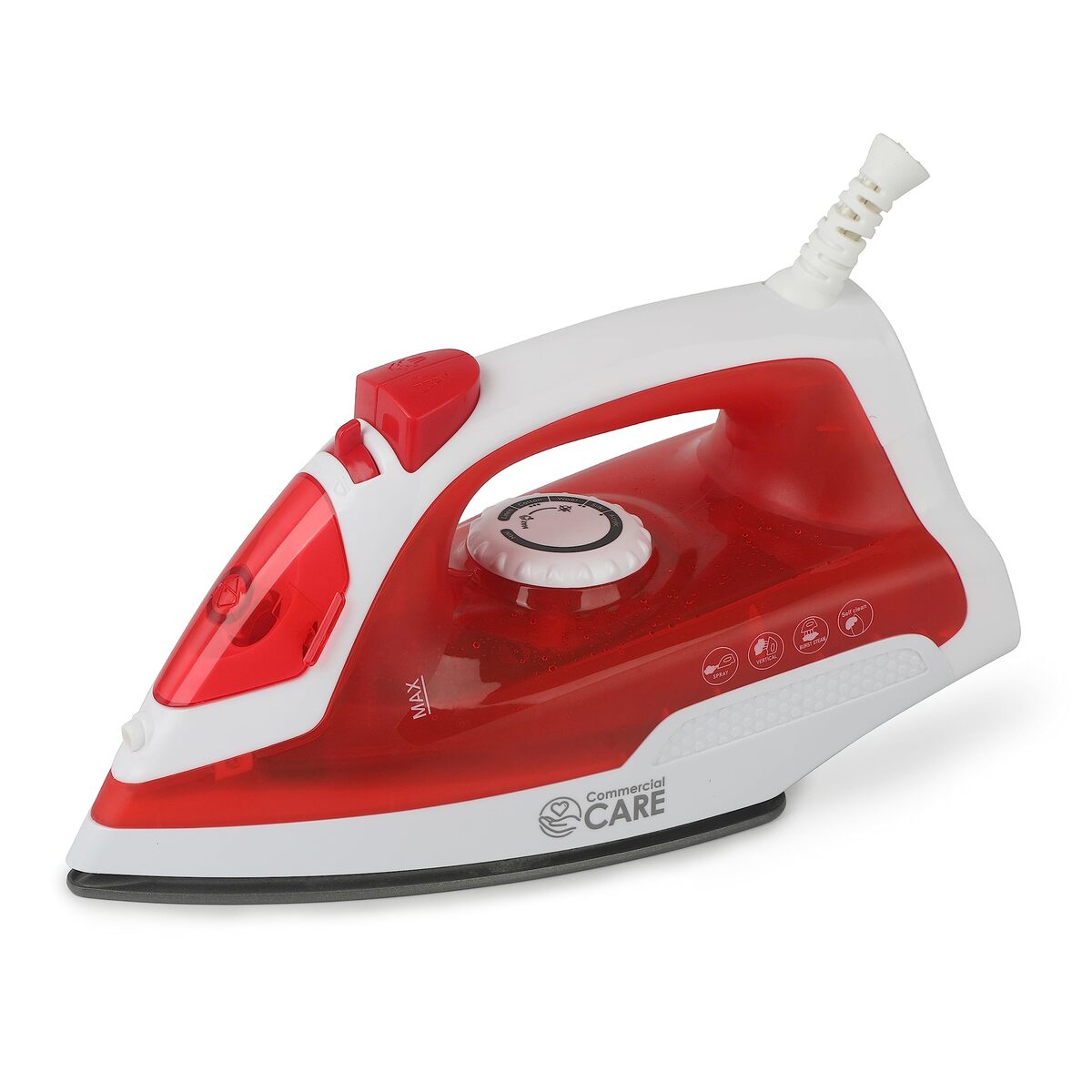 COMMERCIAL CARE 1200W Portable Steam Iron