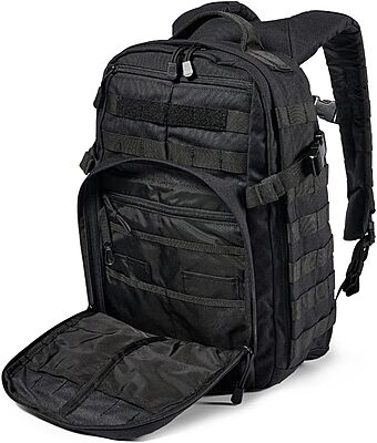 5.11 Tactical RUSH 12 2.0 Military Survival MOLLE Backpack with Laptop Compartment, 24L, Style 56561ABR/56562ABR