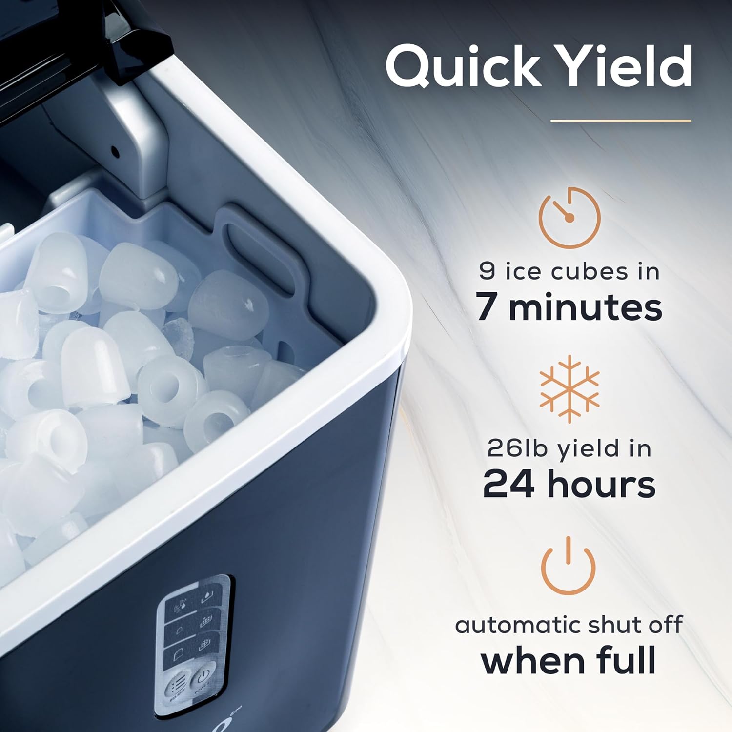 Igloo Automatic Self-Cleaning Portable Countertop Ice Maker