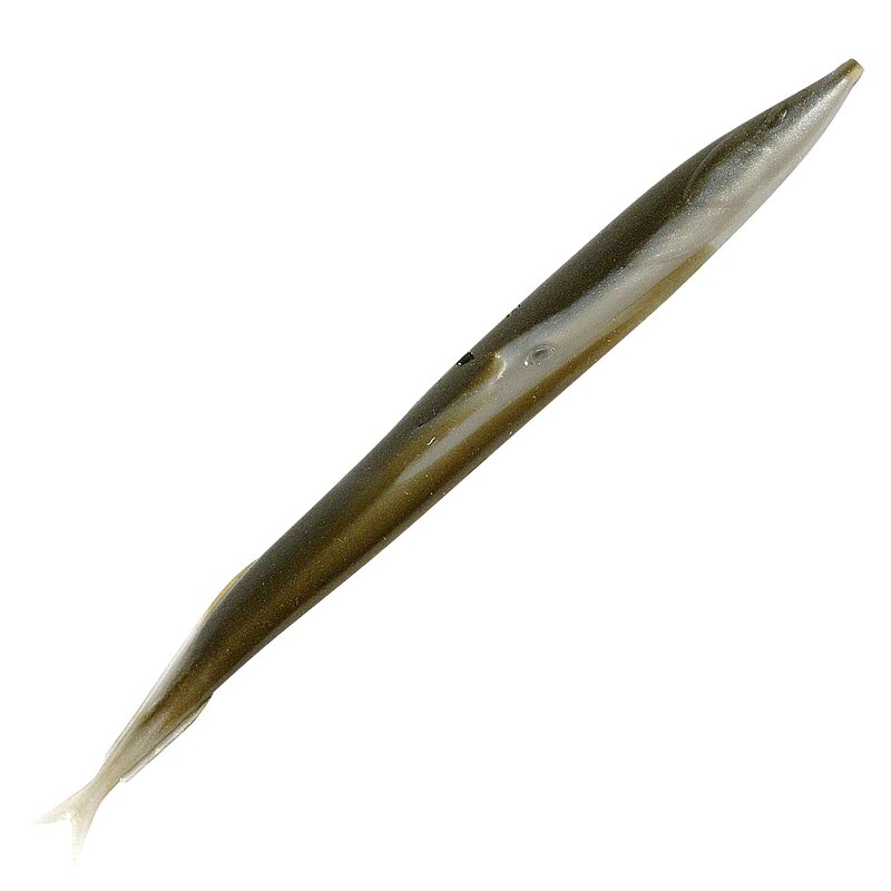 Berkley Gulp!  Saltwater Sand Eel - 5" - Silver Mud