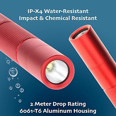 Nightstick MT-100 Mini-TAC Metal LED Flashlight