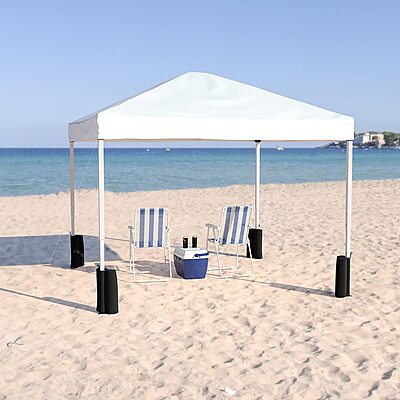Flash Furniture Harris 10'x10' Pop Up Event Canopy Tent