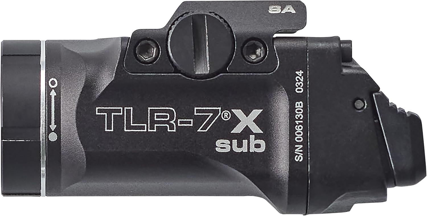 Streamlight 69408 TLR-7 X sub 500-Lumen 5000-Candela Weapon Light Designed Exclusively and Solely for Springfield Armory