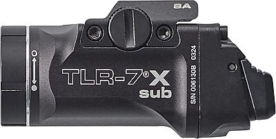 Streamlight 69408 TLR-7 X sub 500-Lumen 5000-Candela Weapon Light Designed Exclusively and Solely for Springfield Armory