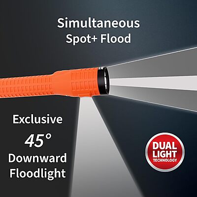 NIGHTSTICK NSR-9920X Polymer Dual-Light Rechargeable Flashlight