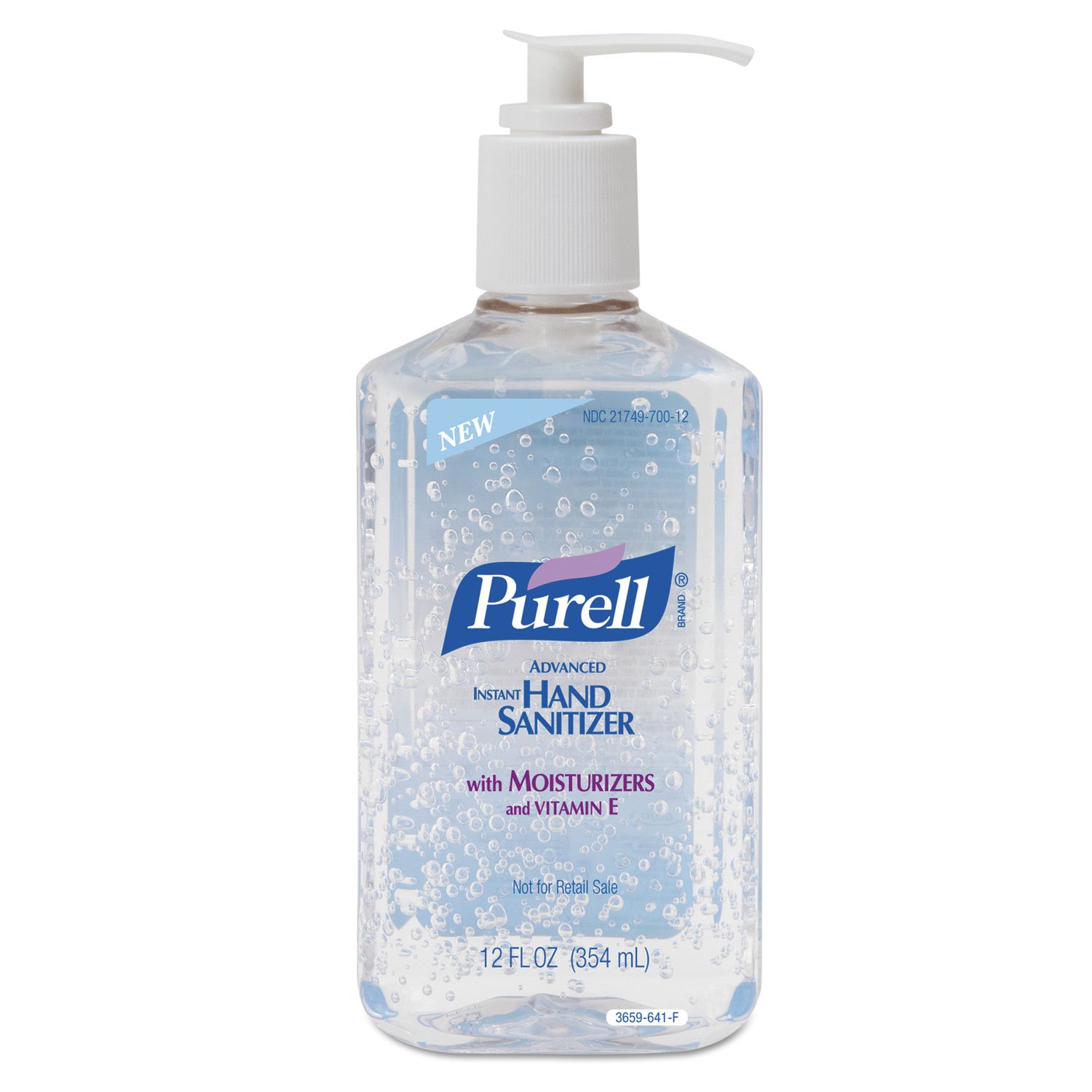 PURELL Advanced Instant Hand Sanitizer, 12 oz Pump Bottle