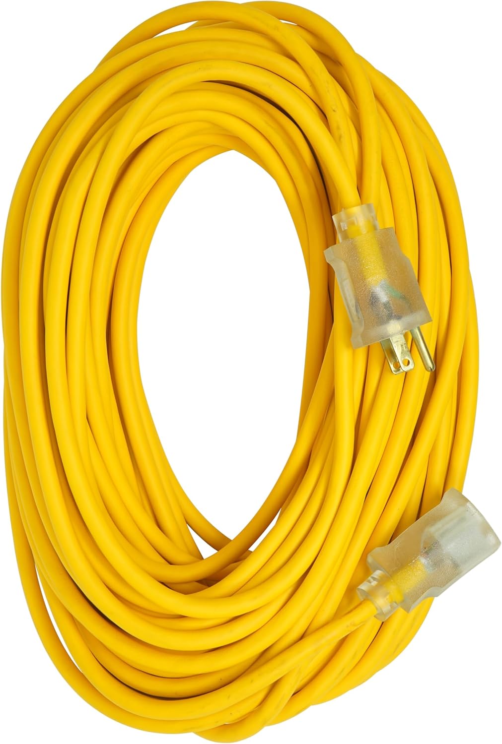 Southwire 100-Foot All-Weather 16/3 Extension Cord with Lighted End, 01289