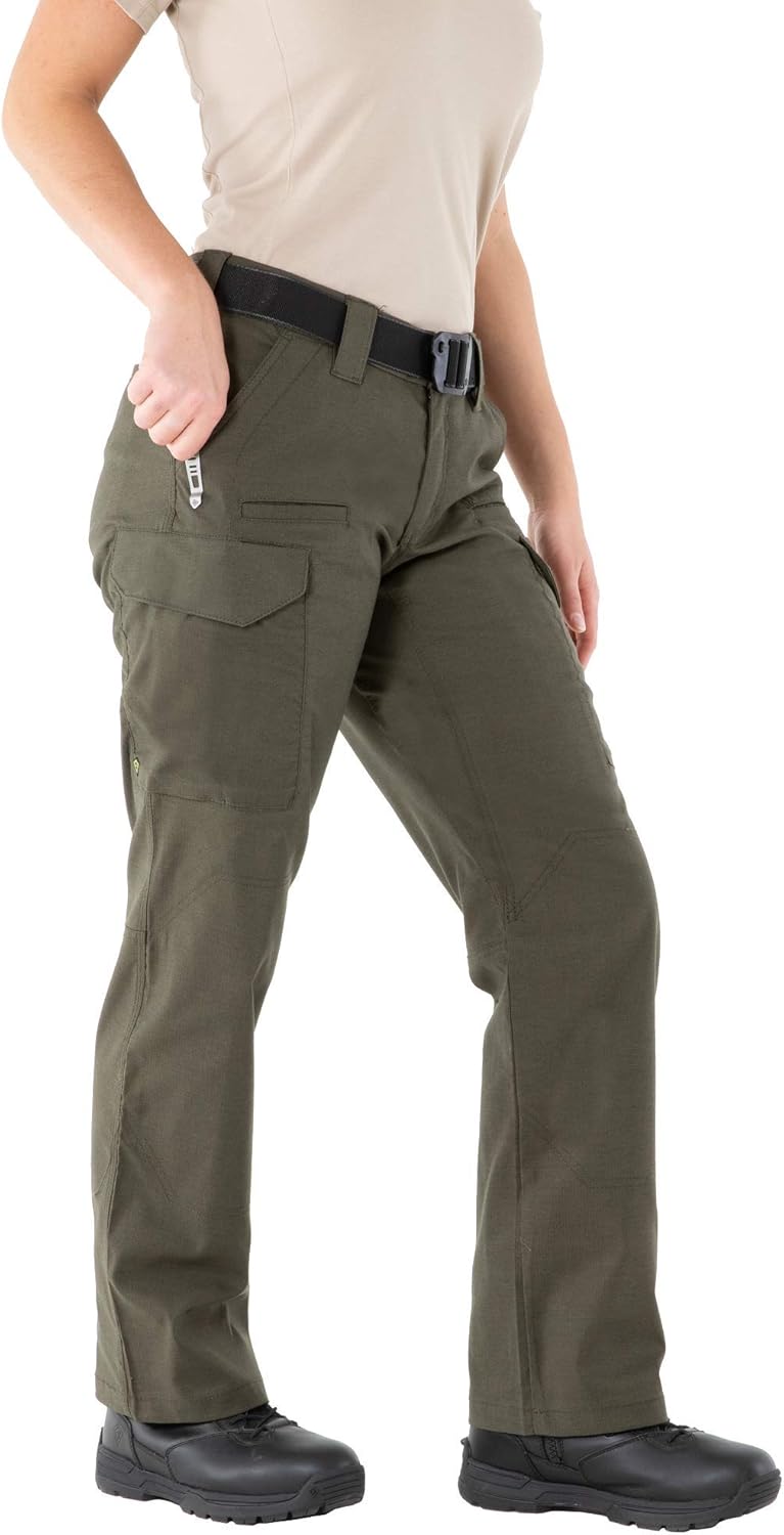 First Tactical V2 Women’s Tactical Pant | Micro Ripstop Fabric with Teflon Shield Stain Repellent