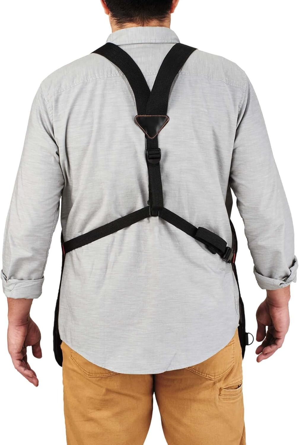 Ergodyne - 13694 Arsenal 5704 Torso Length Work Tool Apron, 22-Pockets, Gray