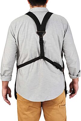 Ergodyne - 13694 Arsenal 5704 Torso Length Work Tool Apron, 22-Pockets, Gray