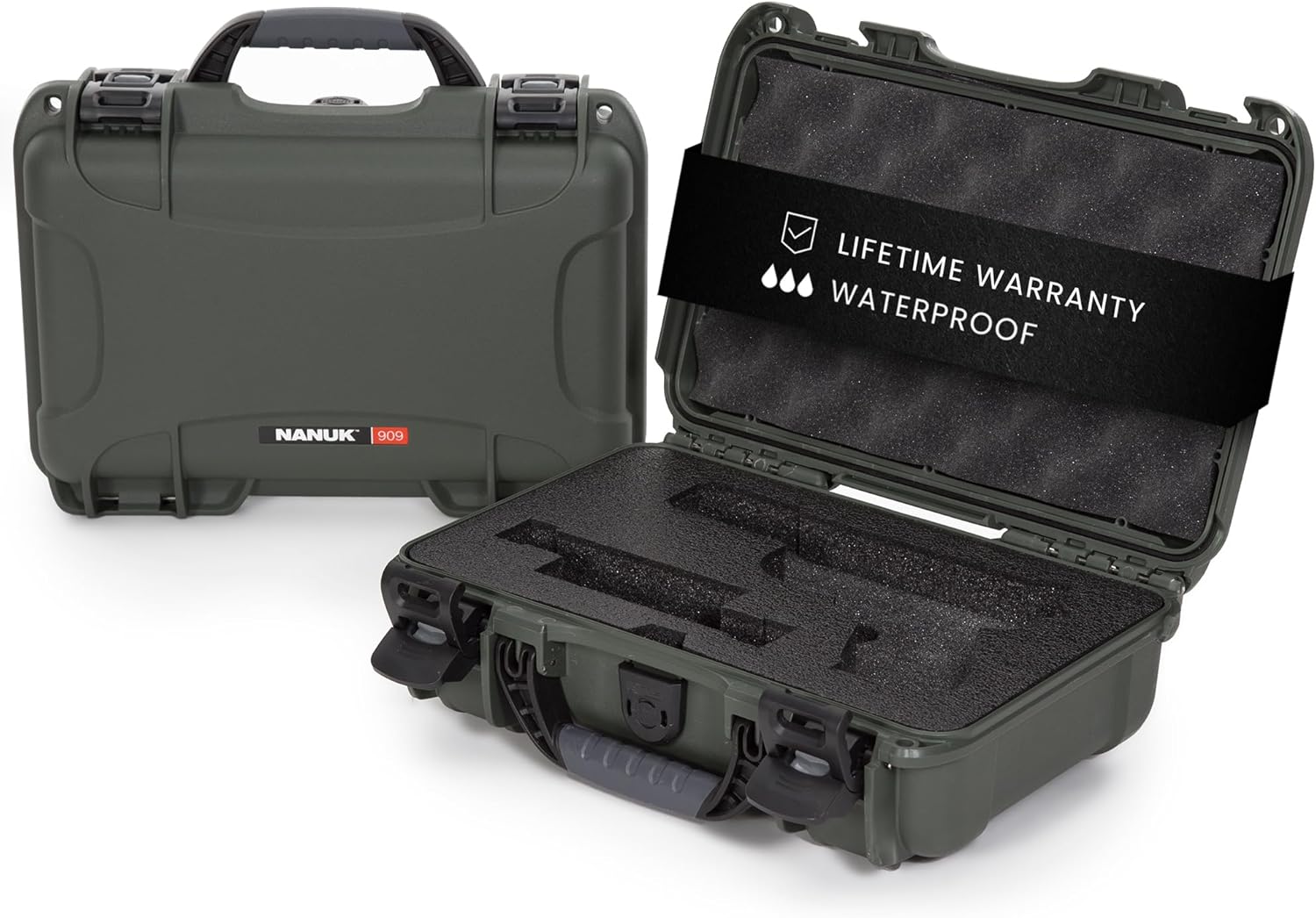 NANUK 909 Hard Case with Custom Foam Insert