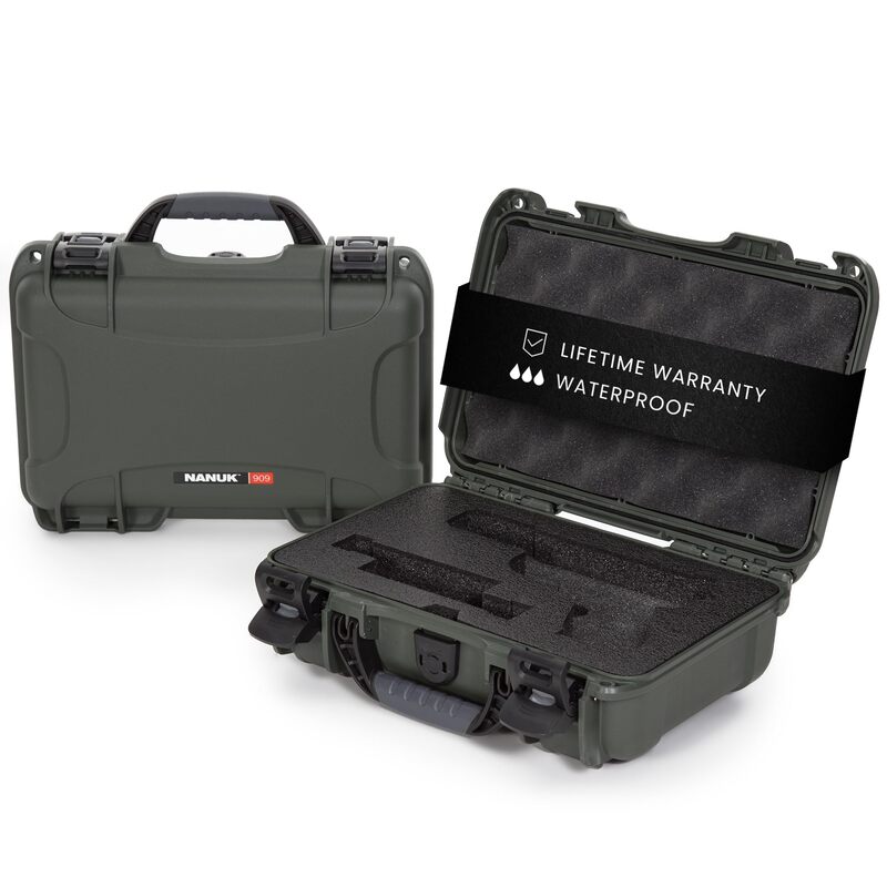 NANUK 909 Hard Case with Custom Foam Insert