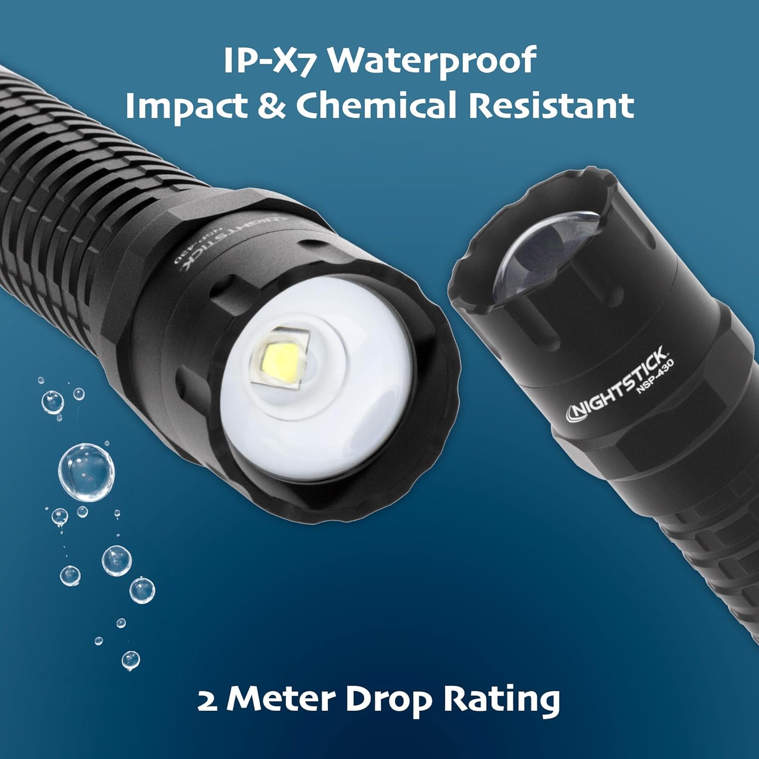 Nightstick NSP-430 Adjustable Beam Flashlight – 2 AA, One Size, Multicolor