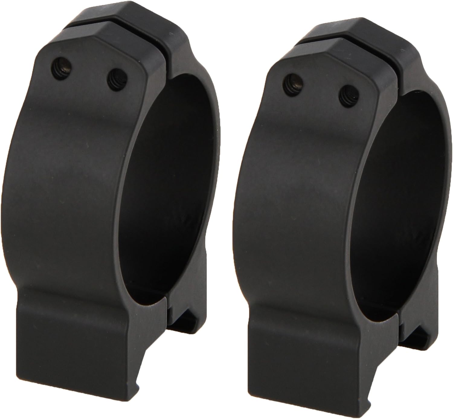 WARNE Scope Mounts Maxima, 34mm, PA, Optic Rings, Low, Matte Black