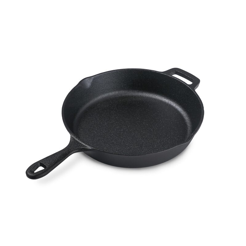 COMMERCIAL CHEF Pre-Seasoned Cast Iron Skillets