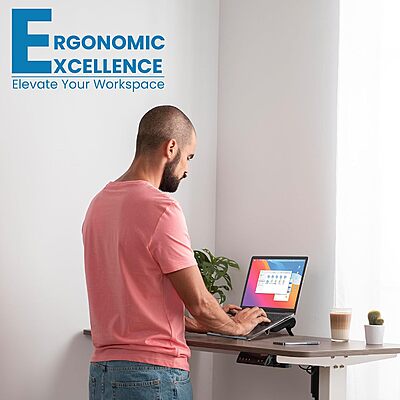 OTM Essentials Aluminum Laptop Riser Stand