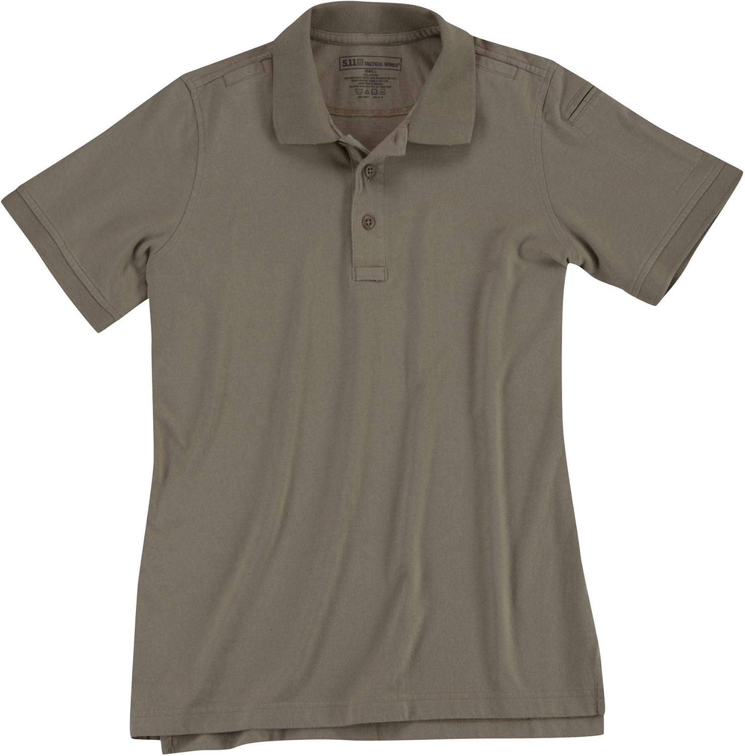 5.11 Tactical Women's Short-Sleeve Tactical Polo Shirt, 100% Cotton Jersey Knit