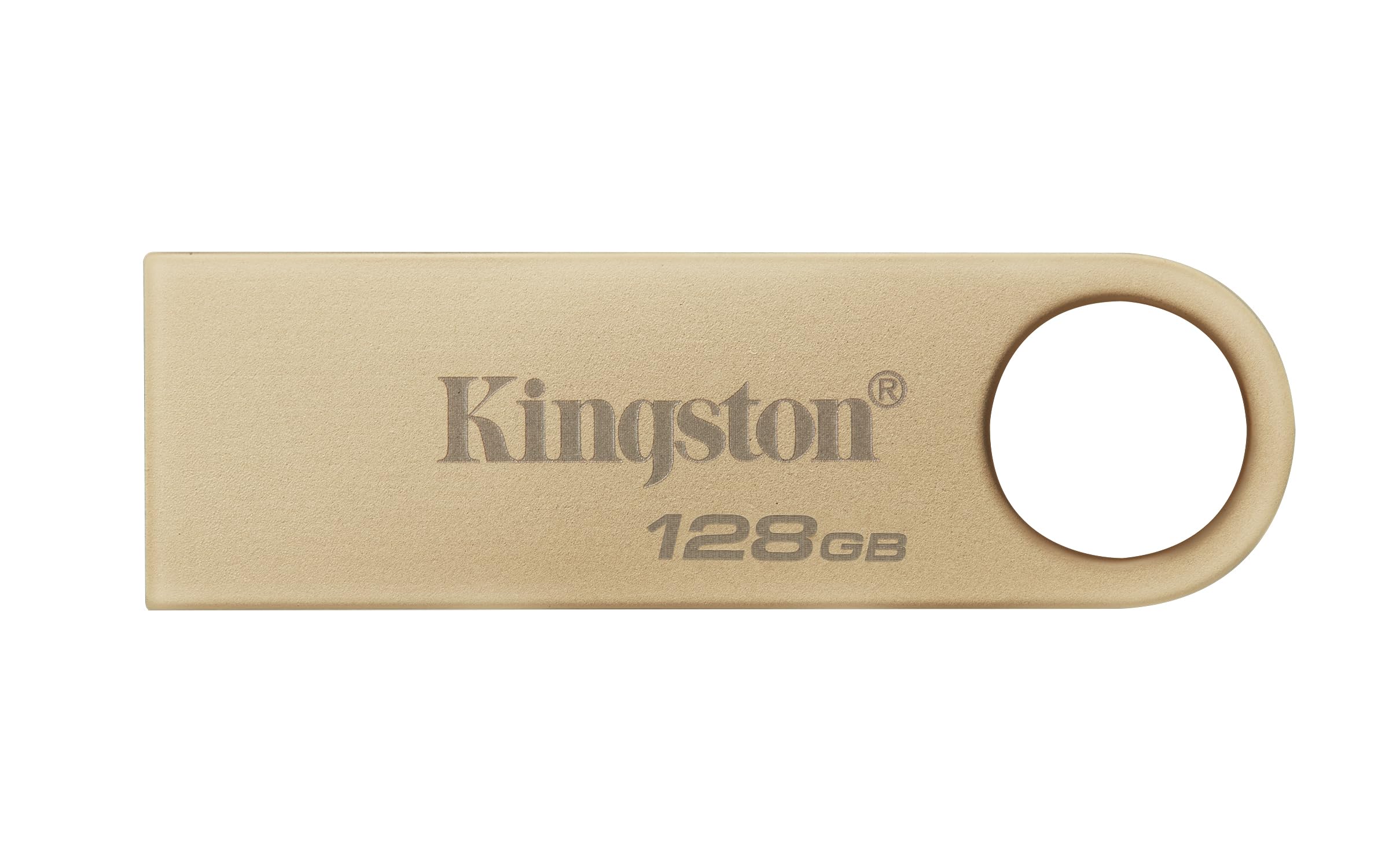Kingston DataTraveler SE9 Gen 3-128GB - 220MB/s Read - Metal - USB 3.2 Gen 1 - Gold