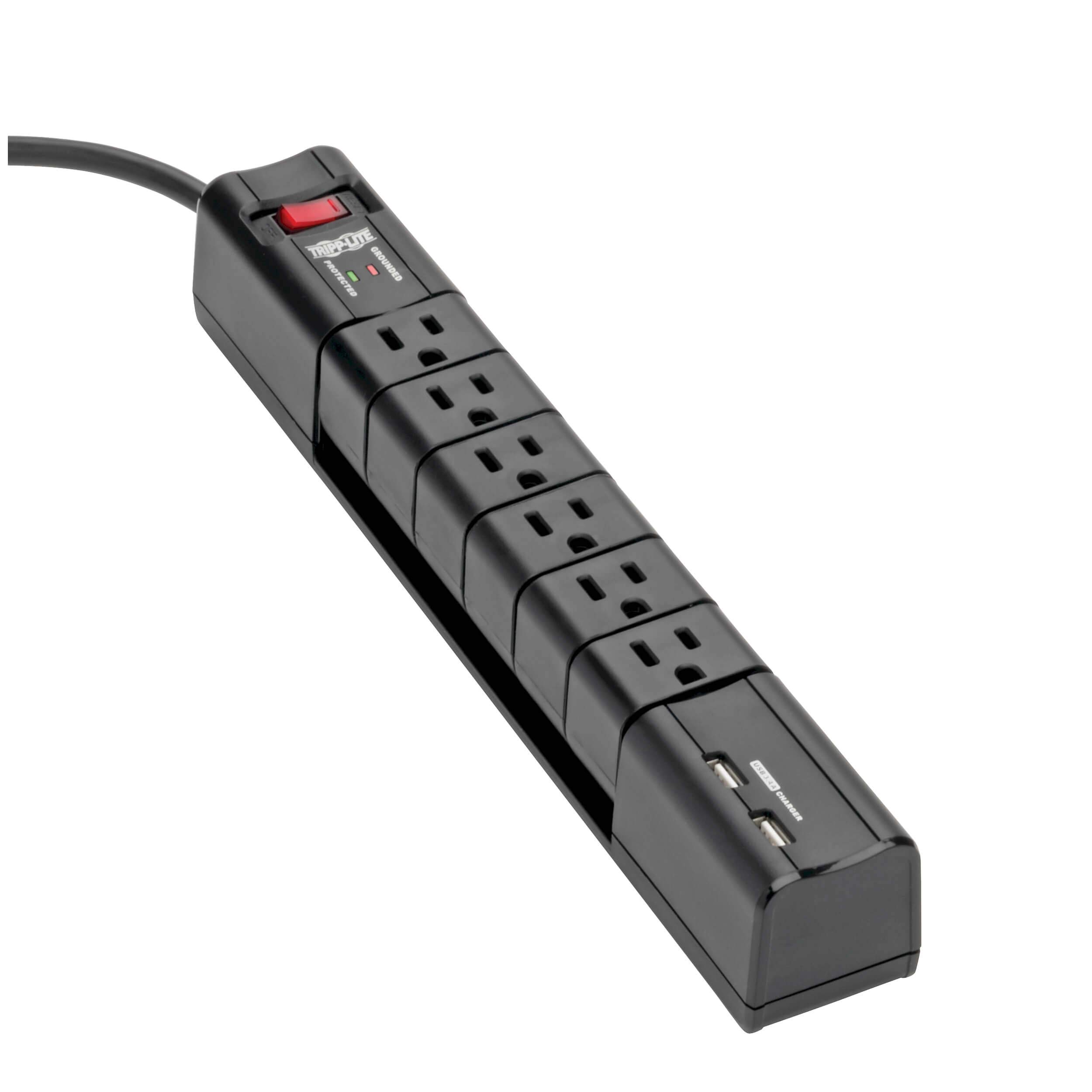 TRIPP LITE Protect It! 6-Outlet Surge Protector