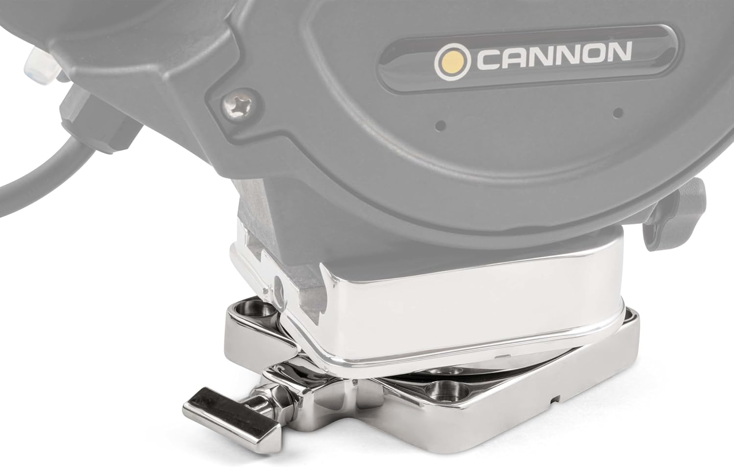 Cannon 1903002 Low-Profile Swivel Downrigger Mounting Base, Stainless Steel
