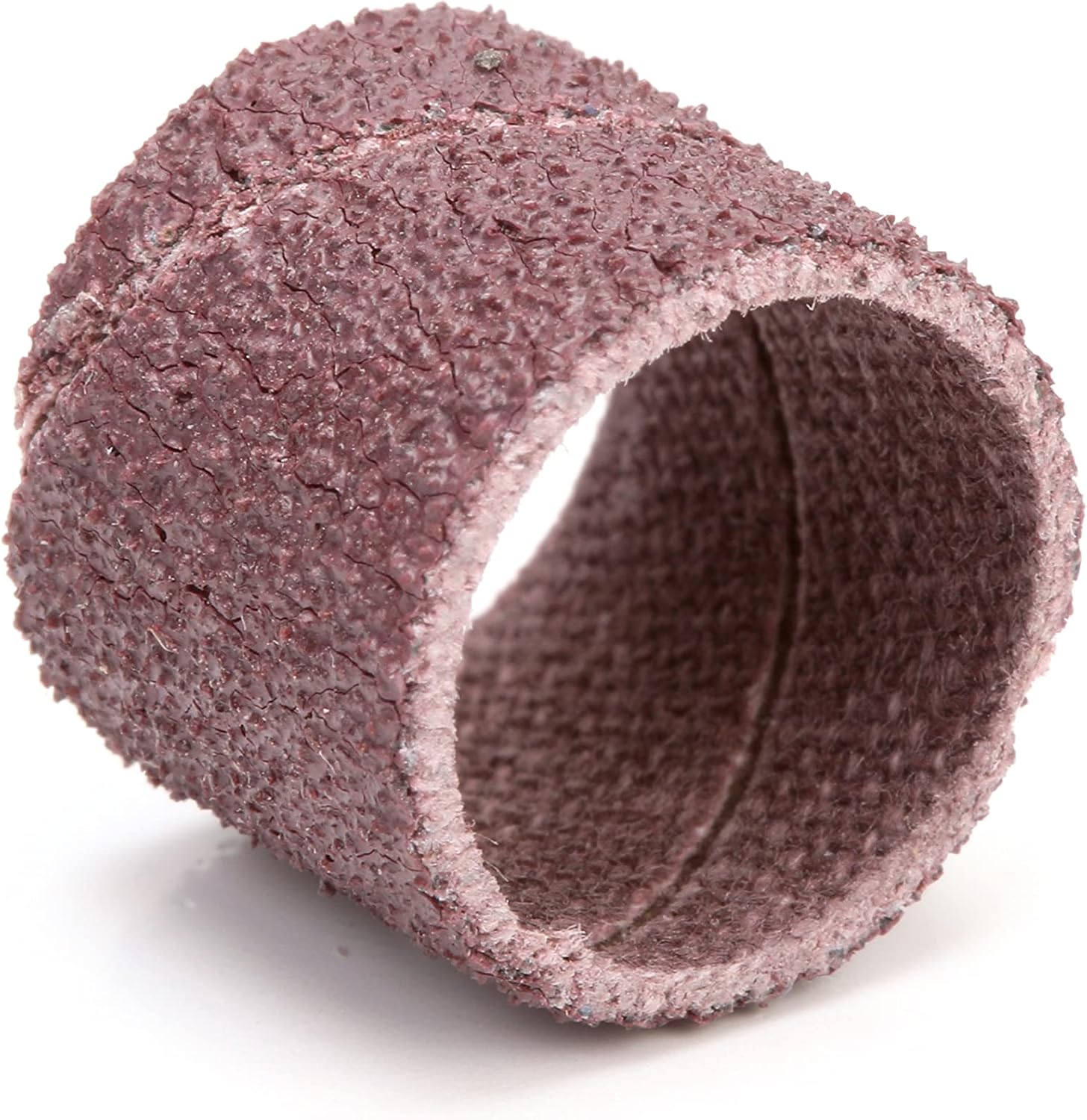 3M 341D Coated Aluminum Oxide Spiral Band - 80 Grit - 1/2 in Width - 1/2 in Dia - 30000 Max RPM