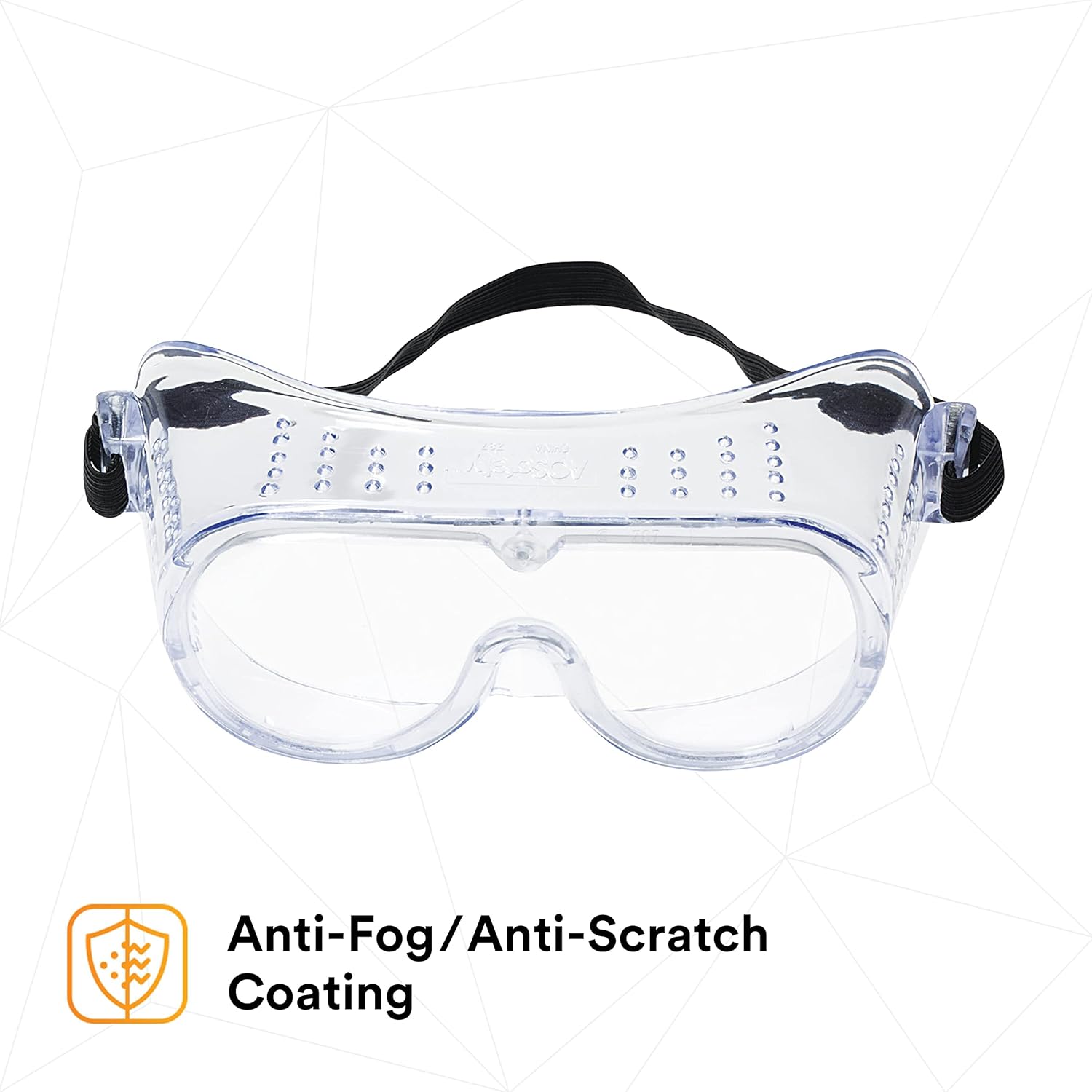 3M Impact Safety Goggles 40650-00000-10, Clear Lens