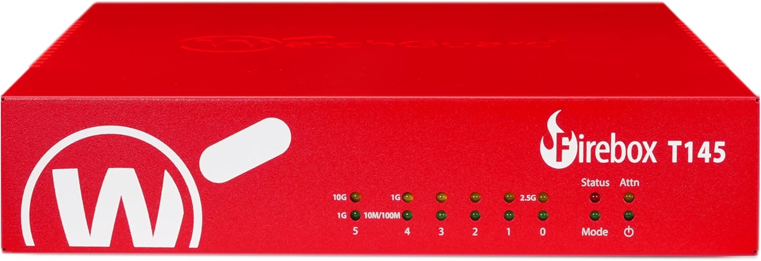 Cloud Data Retention for WatchGuard Firebox T145 - 1 Year License - WatchGuard Cloud Log and Report Retention Extension