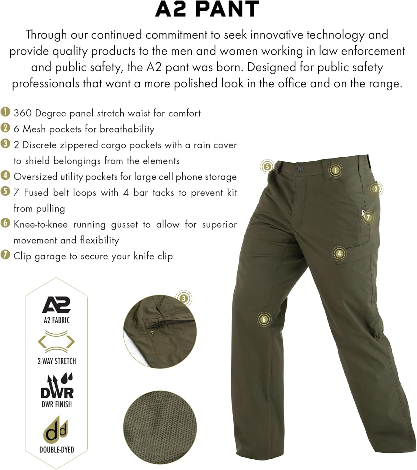 First Tactical Men's A2 Pant