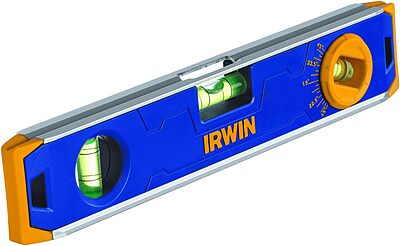 Irwin Tools 1794155 150 Magnetic Torpedo Level, 9-Inch, Blue