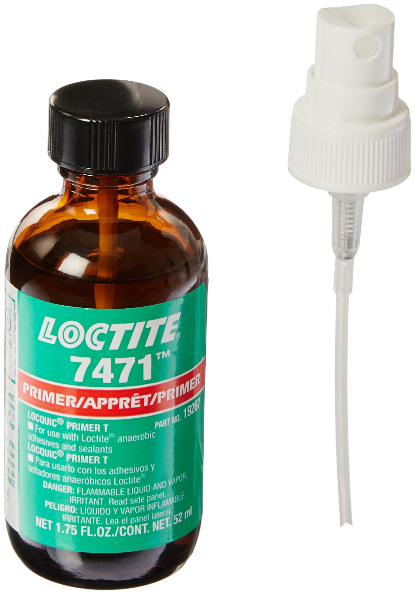 Loctite 135285 7471 Primer, 1.75 oz, Amber