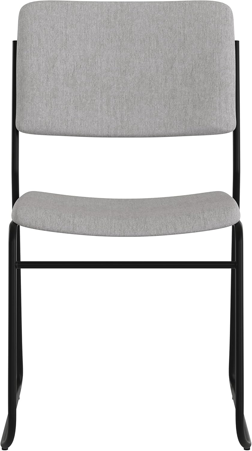 Flash Furniture HERCULES Series 500 lb Capacity High Density Stacking Chair with Sled Base