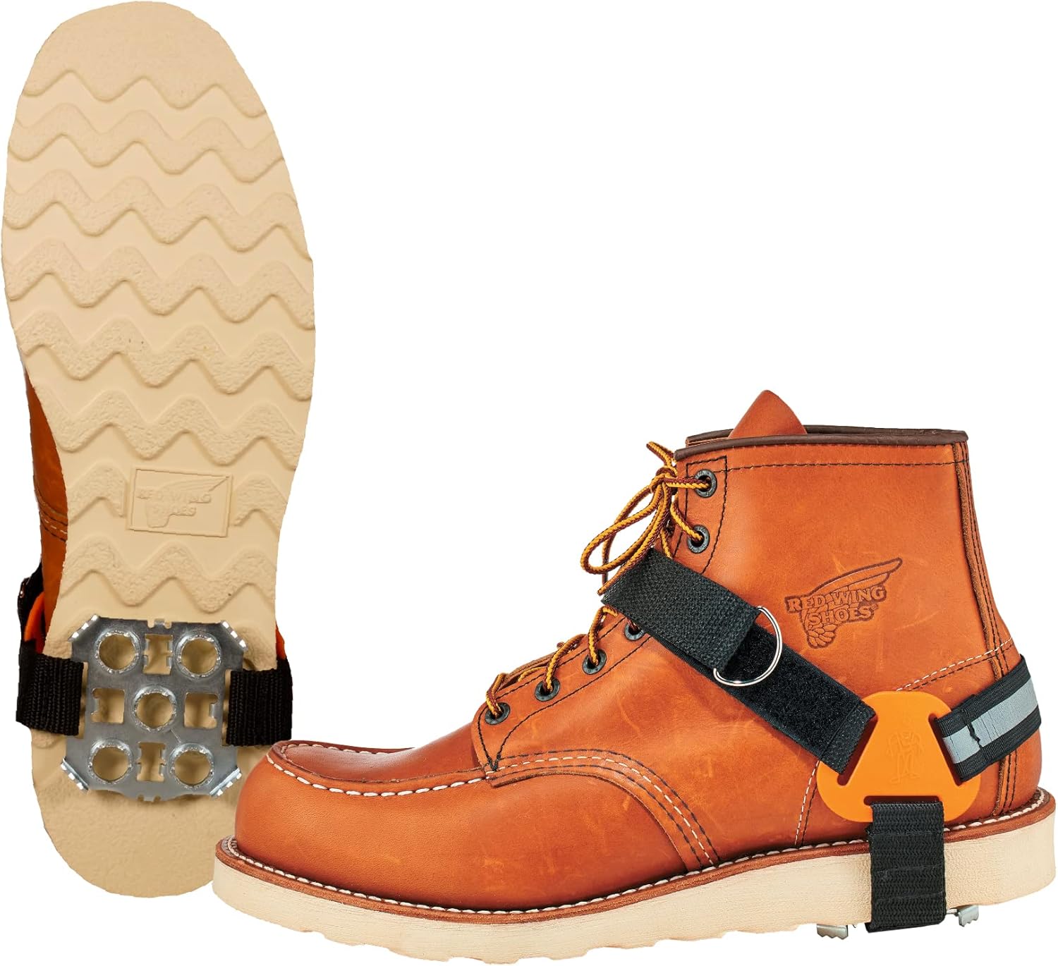 Ergodyne TREX 6315 Strap-On Heel Traction Cleats for Ice and Snow