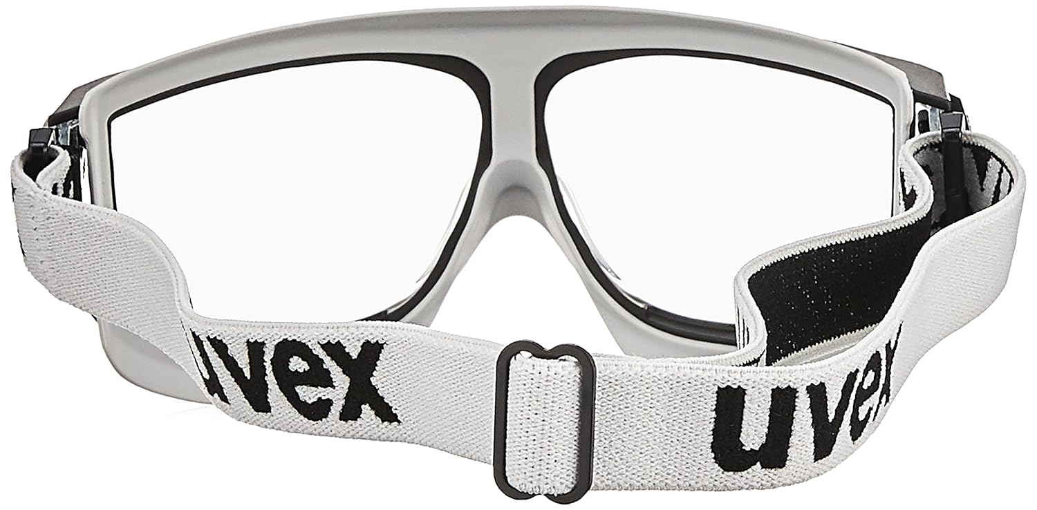 Honeywell Uvex S1650DF Carbon Vision Safety Eyewear, Black/Grey